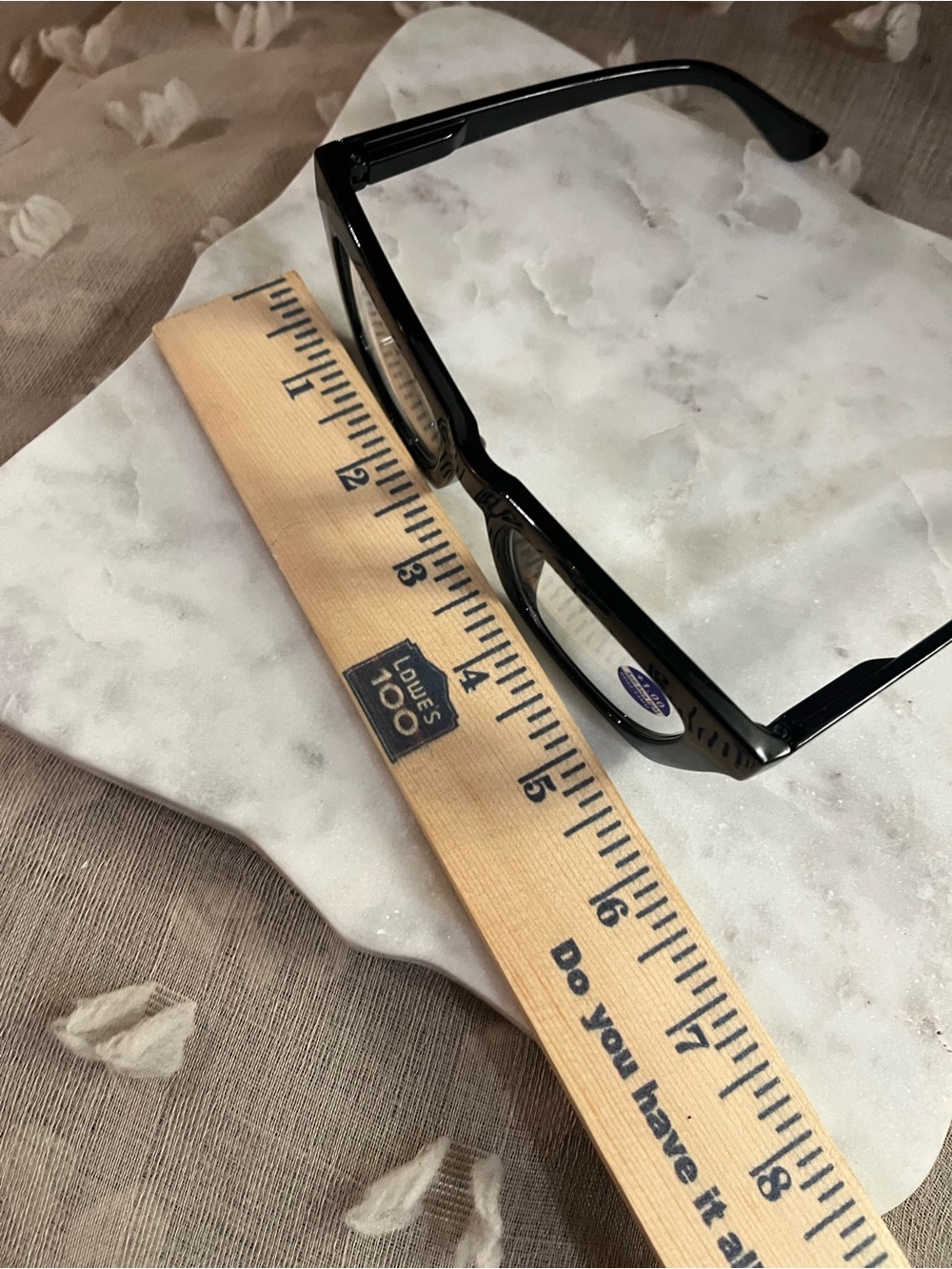 Black chunky frame readers +1.00 Strength - Picture 3 of 7